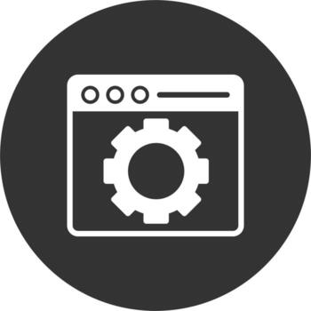 icono de vector de optimización web