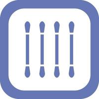Cotton Buds Vector Icon