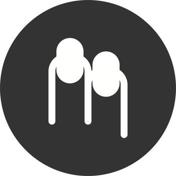 icono de vector de uñas