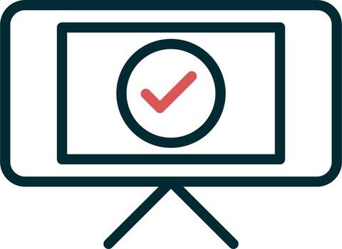 control de icono de vector