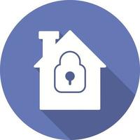 Home Security Vector Icon