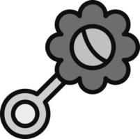 Rattle Vector Icon