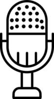 Microphone Vector Icon