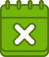 Cancel Event Vector Icon