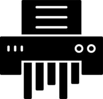 Paper Shredder Vector Icon