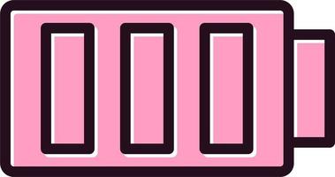 Full Battery Vector Icon
