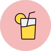 Lemon Juice Vector Icon