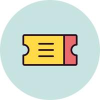 Ticket Vector Icon