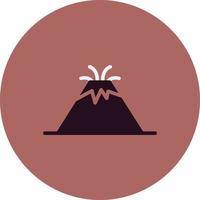 Volcano Vector Icon