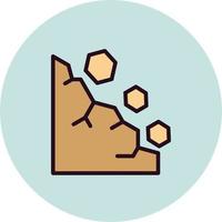 Landslide Vector Icon