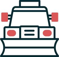 Snowplow Vector Icon