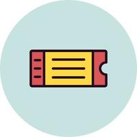 Ticket Vector Icon