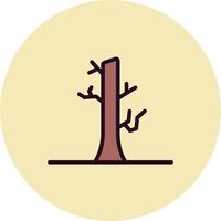 Dry Tree Vector Icon