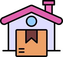 Home delivery Vector Icon