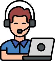 Call Center Vector Icon