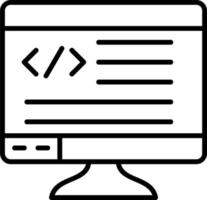 Programming Vector Icon