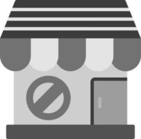 icono de vector de tienda