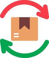 Return Delivery Vector Icon