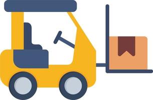 Forklift Vector Icon