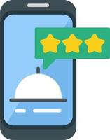 Rating Delivery Vector Icon