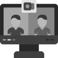 Video Call Vector Icon