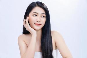 Beauty image of young Asian woman photo