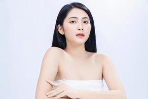 Beauty image of young Asian woman photo