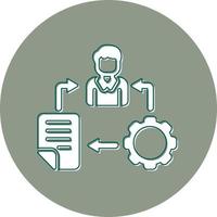 Process Vector Icon