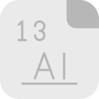 Aluminum Vector Icon