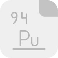 Plutonium Vector Icon