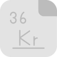 Krypton Vector Icon