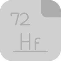 Hafnium Vector Icon