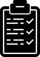 Checklist Vector Icon