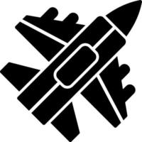 Jet Fighter Vector Icon