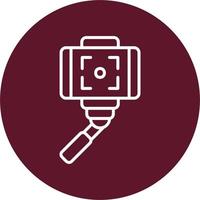 Selfie Stick Vector Icon