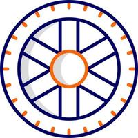 neumático vector icono
