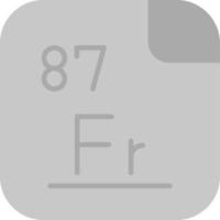 Francium Vector Icon