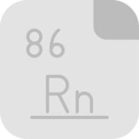 Radon Vector Icon