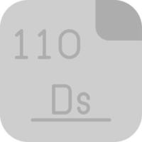 Darmstadtium Vector Icon