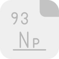 Neptunium Vector Icon