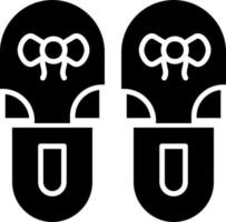 icono de vector de zapatillas