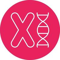 Chromosome Vector Icon