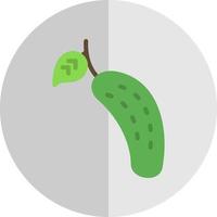 diseño de icono de vector de pepino