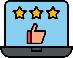 Good Review Vector Icon