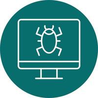 Computer Virus Vector Icon