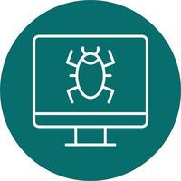 Computer Virus Vector Icon