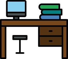 Desk Vector Icon