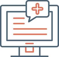 Medical Notification Vector Icon