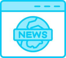 News Report Vector Icon