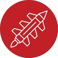 Missile Rocket Vector Icon